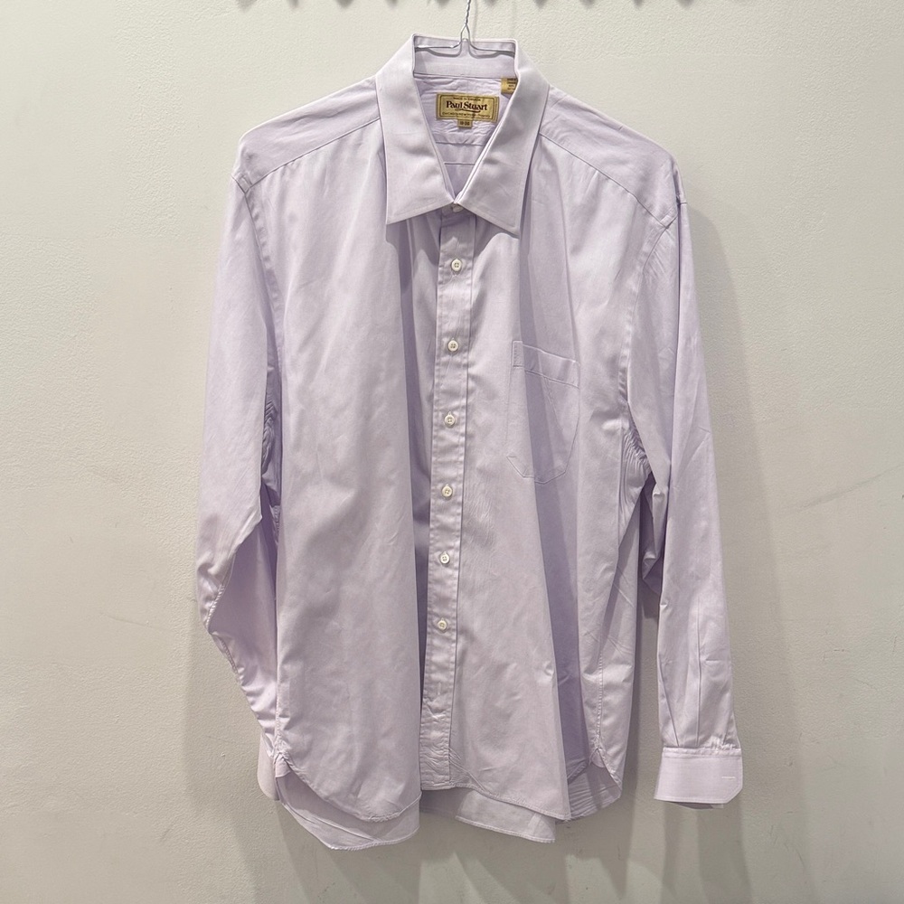 EUC Paul Stuart Lavender Dress Shirt